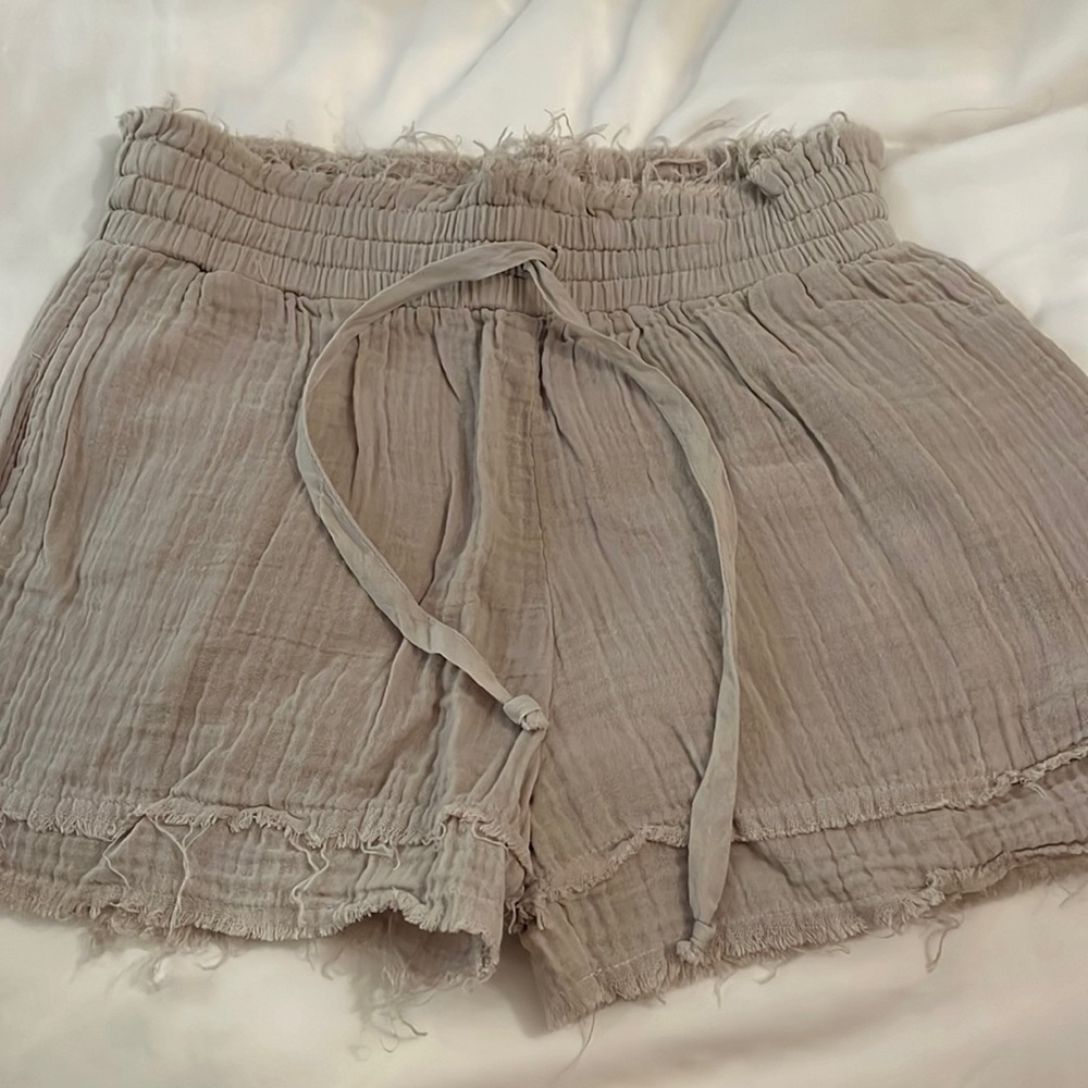 Stark X, grey, gauze shorts, size S
